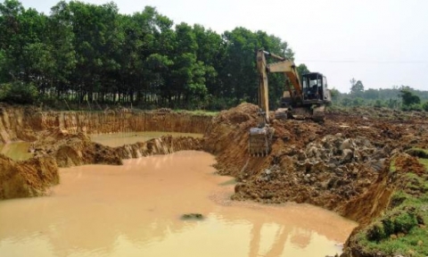 Cơ quan chức năng Quảng Nam phát hiện 03 công ty tiêu thụ gần 40.000 m3 đất sét không rõ nguồn gốc