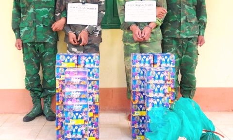 Bộ đội Biên phòng tỉnh Kon Tum bắt 02 đối tượng vận chuyển pháo, động vật hoang dã