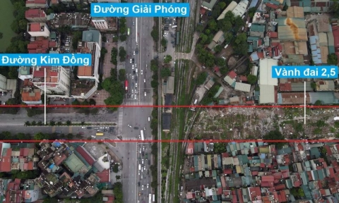 Hà Nội: Khởi công xây dựng hầm chui Vành đai 2,5 qua đường Giải Phóng