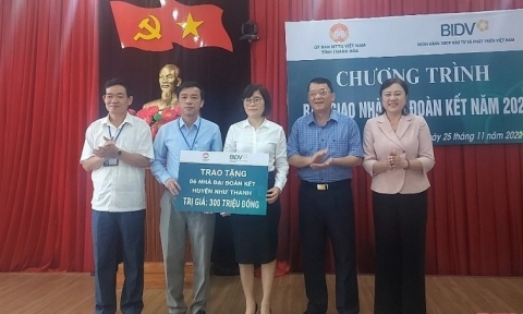 Thanh Hoá hỗ trợ xây nhà Đại đoàn kết cho hộ nghèo ở huyện Như Thanh