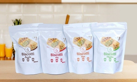 Bánh ngọt Biscotti mang hương vị độc đáo từ xứ sở mỳ ống đến Việt Nam