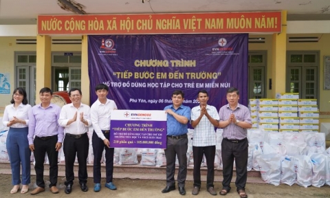 EVNGENCO2: Hành trình “Tiếp bước em đến trường” nhiều ý nghĩa