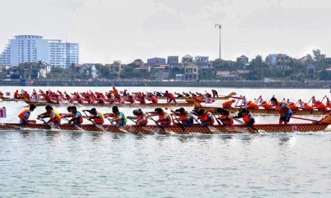 Quảng Bình tổ chức khai mạc giải đua thuyền truyền thống vô địch quốc gia năm 2024