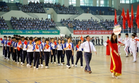 Khai mạc Hội khỏe Phù Đổng tỉnh Nam Định lần thứ XI năm 2024