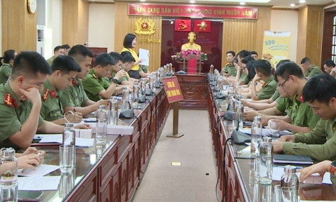 Công an tỉnh Thanh Hoá triển khai sản phẩm sim 4G Gmobile