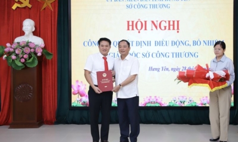 Hưng Yên: Bổ nhiệm ông Vũ Quang Thắng làm Giám đốc Sở Công Thương