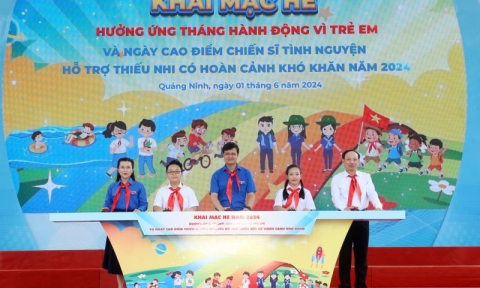 Quảng Ninh: Khai mạc hè, hưởng ứng Tháng hành động vì trẻ em năm 2024