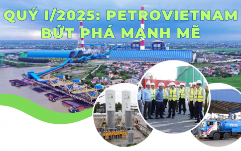 Quý I/2025: Petrovietnam bứt phá mạnh mẽ