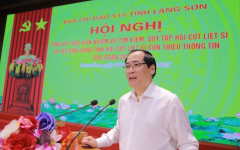 Lạng Sơn nỗ lực tìm kiếm, quy tập hài cốt liệt sĩ và xác định danh tính hài cốt liệt sĩ còn thiếu thông tin