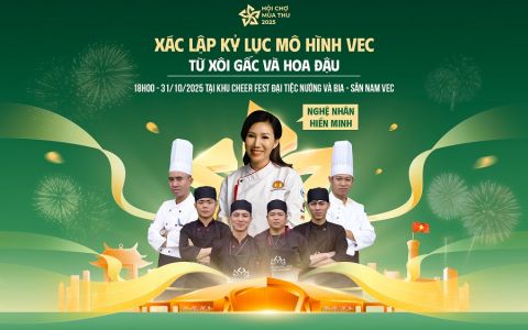Hành trình xuyên Việt trong lòng VEC: 34 tỉnh, thành kể chuyện bằng sản vật tại Hội chợ Mùa Thu lần thứ nhất 2025