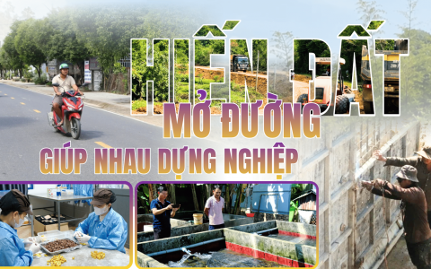 Mái nhà nào cũng có Bác - Kỳ 4: Hiến đất mở đường, sẻ chia sinh kế