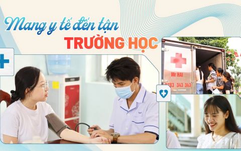 Đưa “phòng khám di động” vào trường, hơn 130 giáo viên được tầm soát sức khỏe