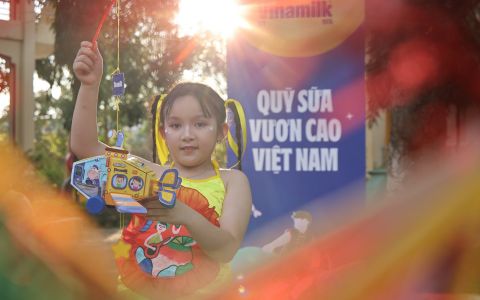 Từ vùng cao đến hải đảo, gần 300.000 sản phẩm dinh dưỡng Vinamilk đến với trẻ em dịp Trung thu