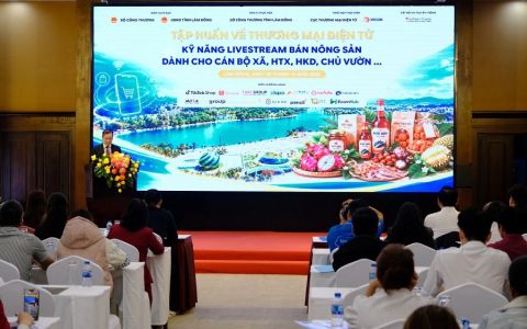 Lâm Đồng đưa livestream, AI vào kinh doanh nông sản