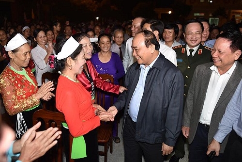 Thủ tướng Nguyễn Xuân Phúc dự Ngày hội Đại đoàn kết toàn dân tộc tại Hòa Bình