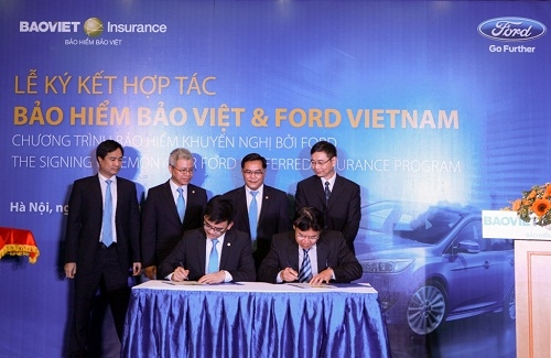 Bảo hiểm Bảo Việt và Ford Việt Nam ký kết hợp tác