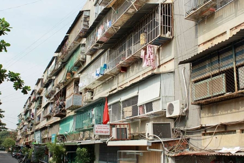 Hà Nội: Cải tạo, xây dựng lại chung cư cũ mới chỉ 1%
