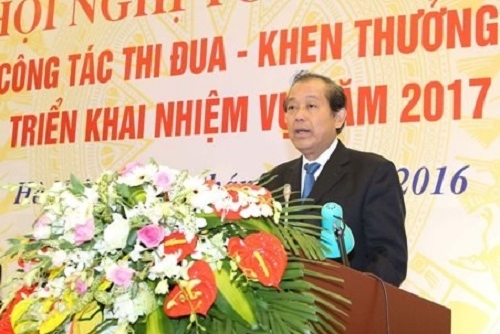 Phó Thủ tướng Trương Hòa Bình dự Hội nghị toàn quốc về thi đua, khen thưởng