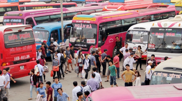 Hà Nội: Sẽ điều chuyển các tuyến xe khách cố định liên tỉnh tại các bến xe từ ngày 2/1/2017