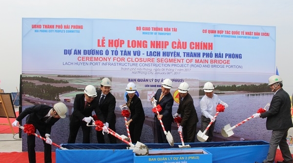 Hải Phòng: Hợp long cầu Tân Vũ - Lạch Huyện, cầu vượt biển dài nhất Việt Nam