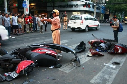 Ngày đầu năm mới, xảy ra 36 vụ tai nạn giao thông
