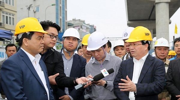 Cần đẩy nhanh tiến độ xây dựng hai dự án đường sắt đô thị tại Hà Nội