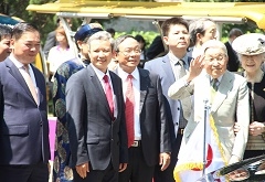 Nhật hoàng và Hoàng hậu thăm cố đô Huế