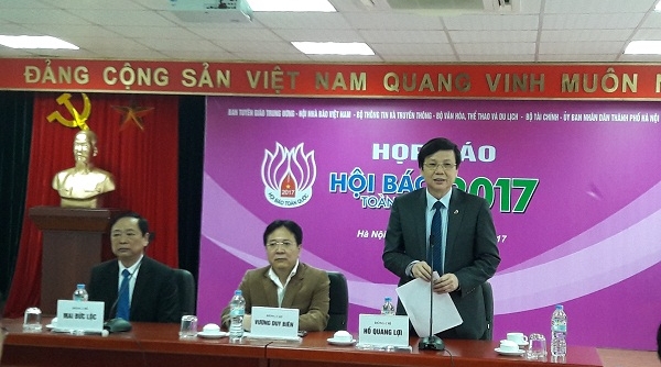 Hội Báo toàn quốc 2017: “Báo chí Việt Nam đồng hành cùng Đất nước đổi mới”