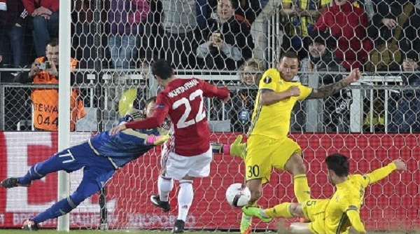 Vòng 1/8 Europa League: Mkhitaryan lên tiếng, “Quỷ đỏ” vẫn bị cầm chân ở Nga