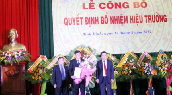 Bình Định: Đại học Quy Nhơn có hiệu trưởng mới