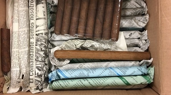 Thu giữ gần 17.000 điếu xì gà nhập lậu