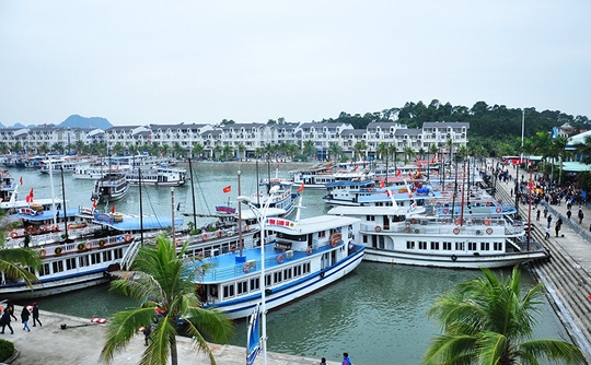 Đắm tàu du lịch trong âu cảng quốc tế Tuần Châu