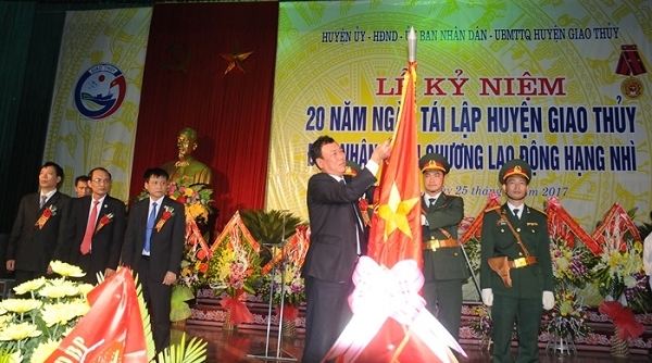Huyện Giao Thủy (Nam Định): Tự hào 20 năm tái lập và phát triển