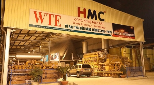 Hà Nam: Giao Công ty HMC vận hành thử nghiệm công nghệ điện rác
