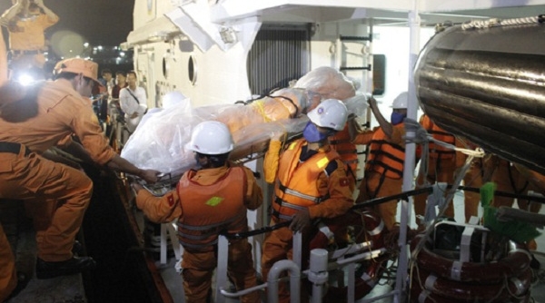 Thêm một thi thể thuyền viên tàu Hải Thành 26-BLC được tìm thấy