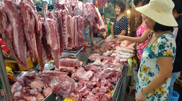 40% mẫu thịt lợn nhiễm khuẩn tiêu chảy trên thị trường