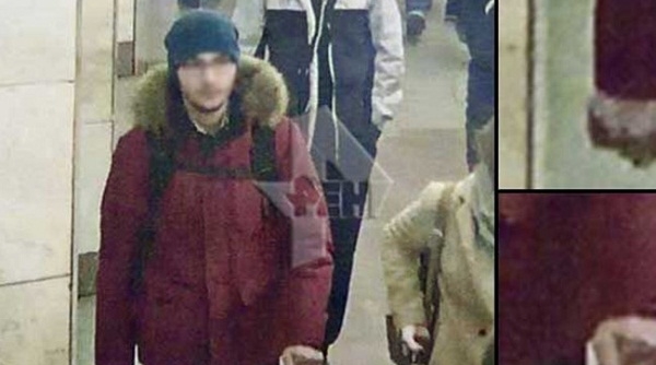 Đã có hình ảnh kẻ khủng bố ở ga tàu điện ngầm St Peterburg