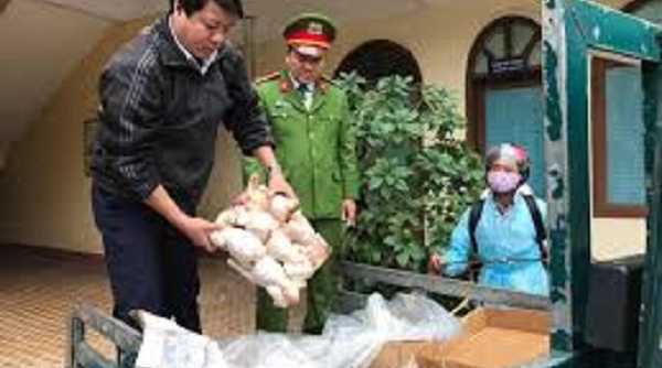 Quảng Ninh: Bắt giữ và tiêu hủy 160kg gà nhập lậu từ Trung Quốc