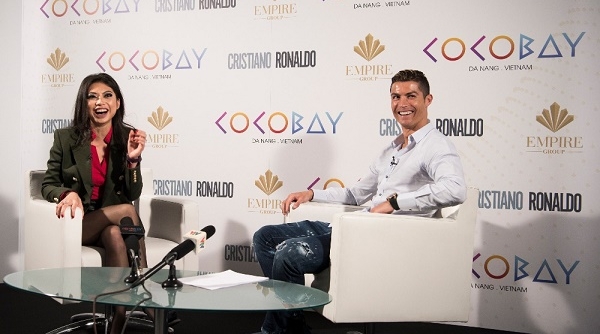 Cristiano Ronaldo (CR7) chính thức trở thành khách hàng danh dự giữ chỗ đặt mua Condotel Cocobay