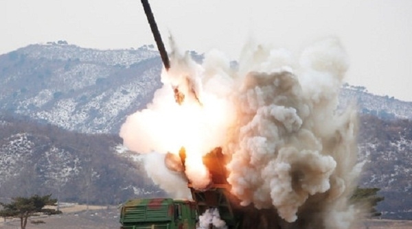 Nhật Bản lên án vụ phóng tên lửa vừa mới thất bại của Triều Tiên