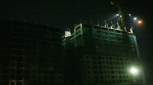 Hà Nội: Tạm dừng thi công công trình 16 tầng bị sập giàn giáo