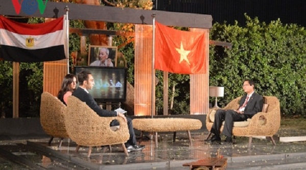 Việt Nam quảng bá hình ảnh Chủ tịch Hồ Chí Minh tại Ai Cập