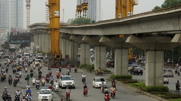 Hà Nội: Sẽ thanh tra dự án đường sắt đô thị Nhổn - ga Hà Nội