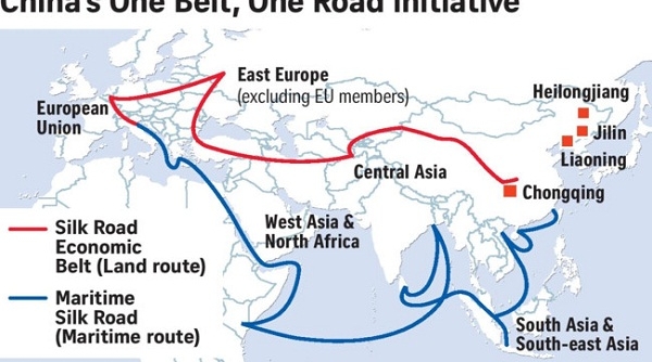 Mỹ, Nhật Bản và Ấn Độ thực ra rất quan tâm đến “Vành đai, con đường“?
