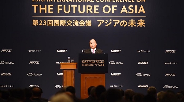 Thủ tướng Nguyễn Xuân Phúc dự phiên khai mạc Hội nghị tương lai Châu Á
