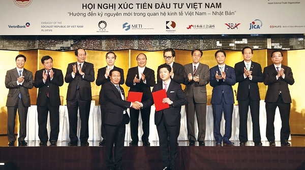 Xúc tiến đầu tư Việt Nam - Nhật Bản: Ký kết nhiều hợp đồng đầu tư với tổng trị giá 22 tỷ USD