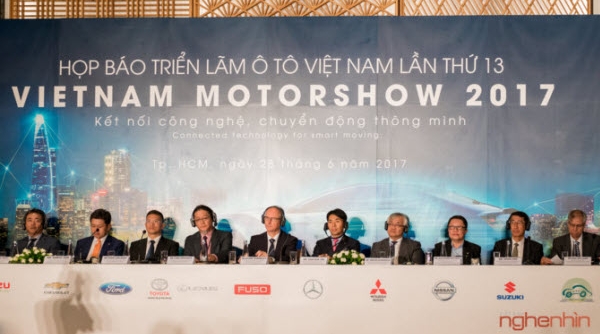 TP. HCM: Triểm lãm Ô tô Việt Nam năm 2017 lần thứ 13 diễn ra vào đầu tháng 8/2017