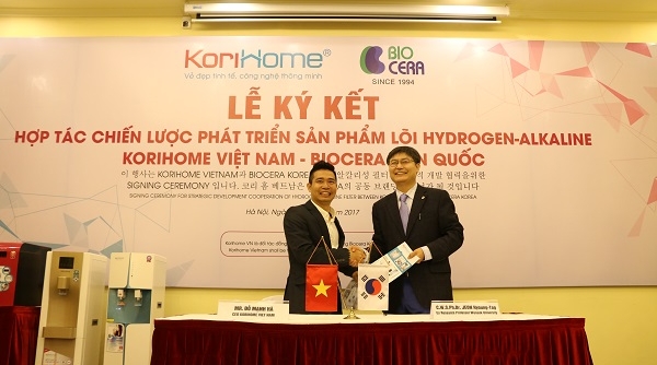 Korihome Việt Nam - Biocera Hàn Quốc: Hợp tác đồng phát triển lõi Hydrogen Alkaline