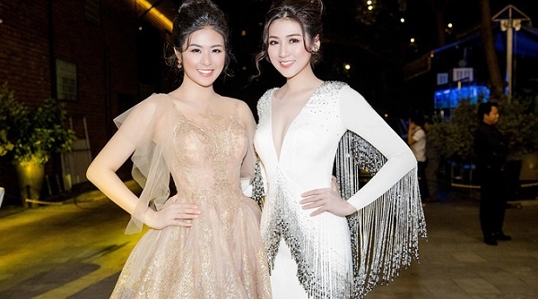Á hậu Tú Anh “mặc lại” bộ đầm tua rua giúp Vũ Ngọc Anh tỏa sáng tại Cannes