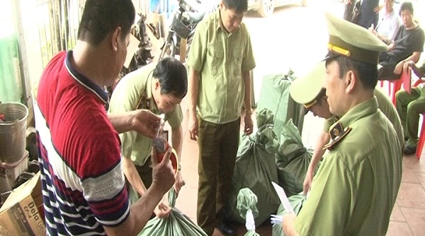 Lạng Sơn: Thu giữ lô hàng phụ tùng ô tô nhái